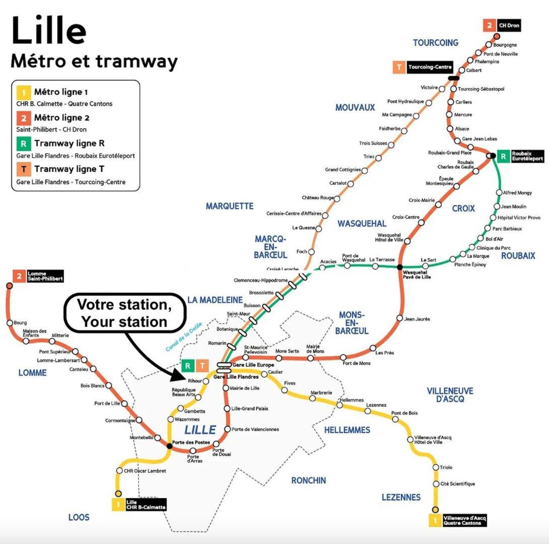 Vieux Lille On Rue De La Monnaie! Apartment Ngoại thất bức ảnh